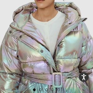 Noize Original Bonita Mid Length Puffer Tanzanite XS
